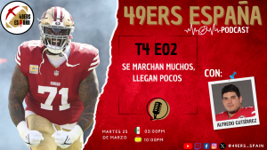 Lee más sobre el artículo 49ers España Podcast. T4 E02. Se marchan muchos, llegan pocos con Alfredo Gutiérrez