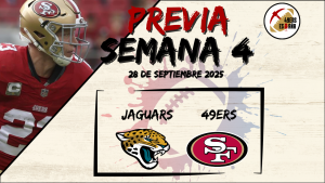 Lee más sobre el artículo Previa WEEK 4: Jaguars vs 49ers