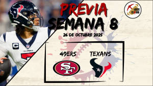 Lee más sobre el artículo Previa WEEK 8:  49ers vs Texans