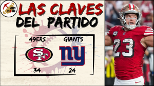 Lee más sobre el artículo Las Claves del partido, WEEK 9: SF 34 – NYG 24